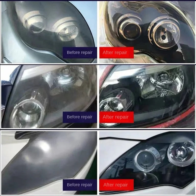 Car Headlight Restoration Kit – Polish & De-Oxidation Liquid Headlight Restoration Kit Axl