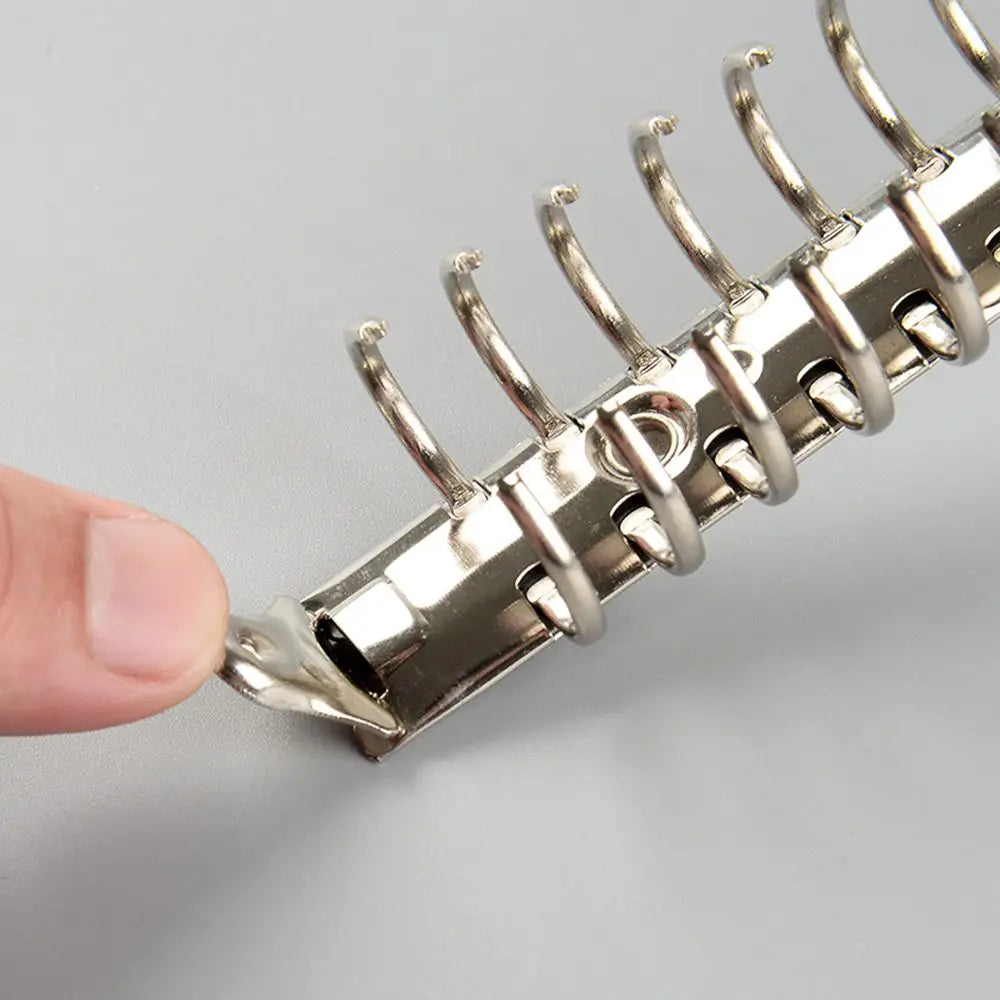 Metal Loose-Leaf Binder Clip A4 B5 A5 A6 A7 | Ring Notebook Clip Loose-Leaf Binder Clip Axl