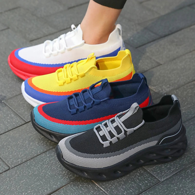 Women's Breathable Mesh Jogging Sneakers – Lightweight Tennis Shoes Women's Athletic Shoes Axl