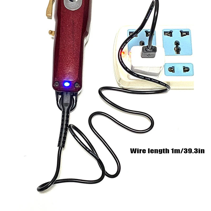 5V USB Charging Cable for Hair Clippers 8148 8591 8504 Hair Clipper Charger Axl