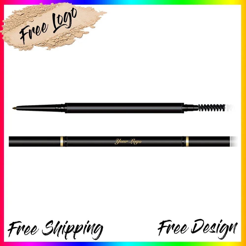 2-in-1 Vegan Waterproof Eyebrow Pencil – Ultra Thin & Long-Lasting Eyebrow Pencil Axl