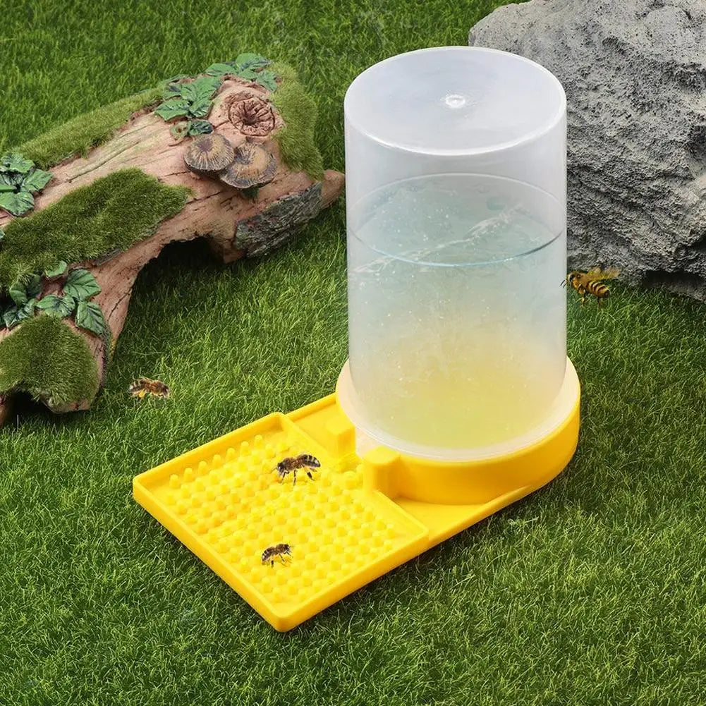 Bee Water Feeder – Safe Honeybee Drinking Station & Tray Bee Feeder Axl
