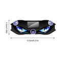 Solar LED Devil Eyes Car Warning Light | Suction Cup Mount Solar Car Warning Light Axl Blue
