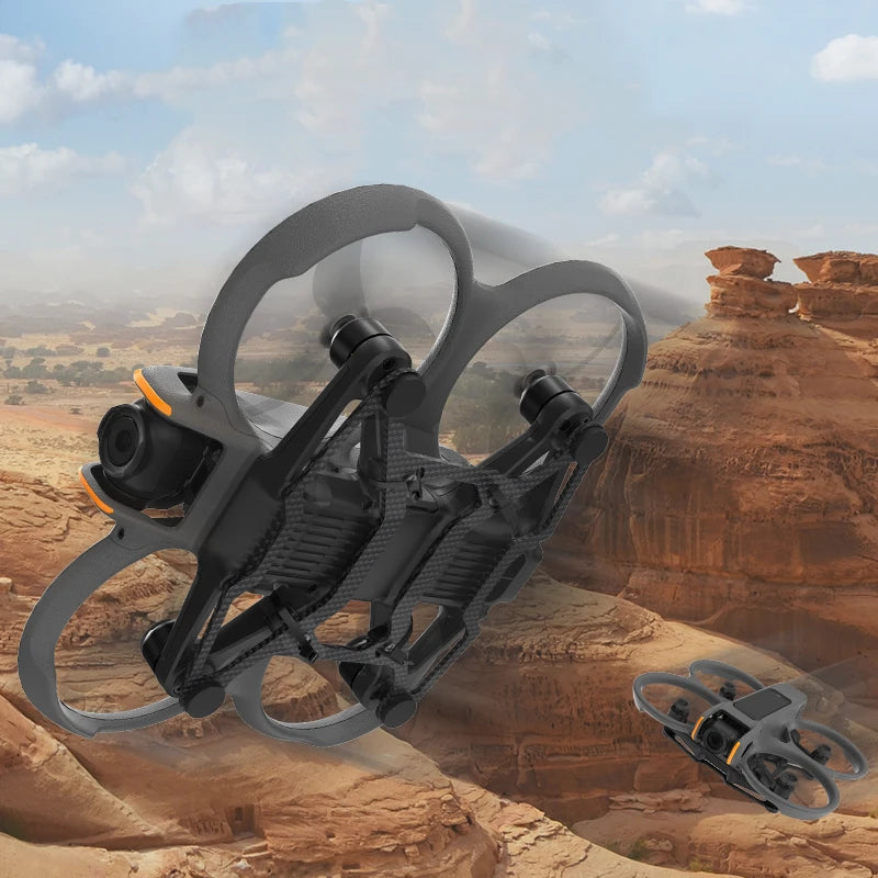 DJI Avata 2 Carbon Fiber Bottom Protection Plate | Drone Guard Drone Protection Plate Axl