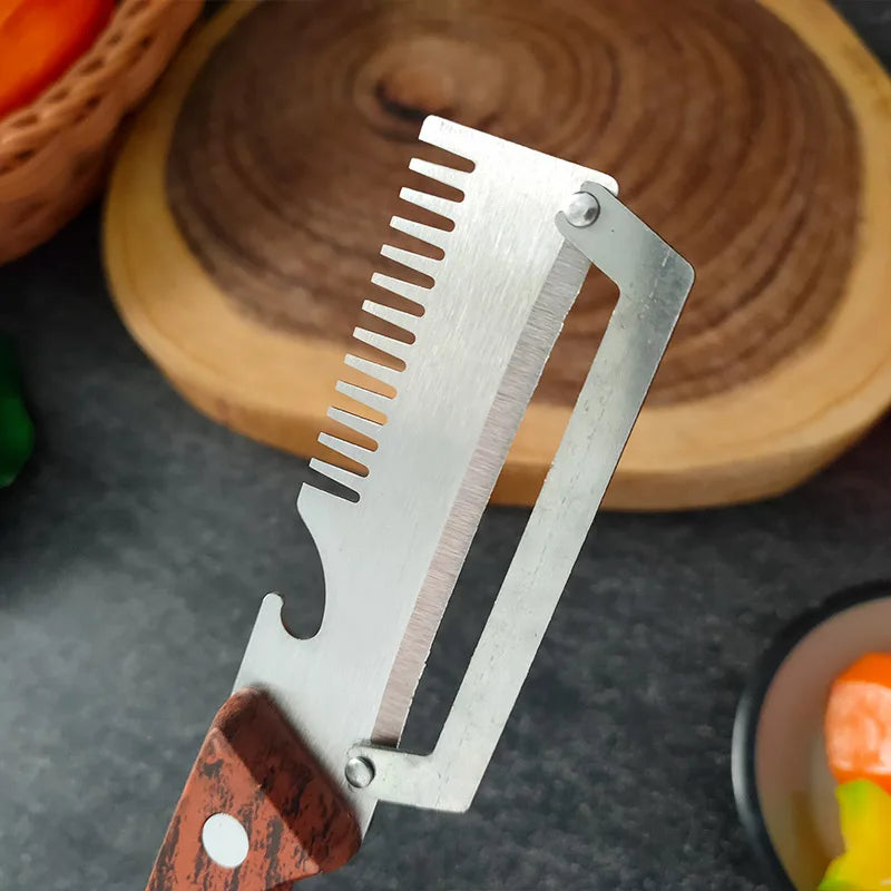 3-in-1 Stainless Steel Vegetable Peeler & Bottle Opener Vegetable Peeler Axl