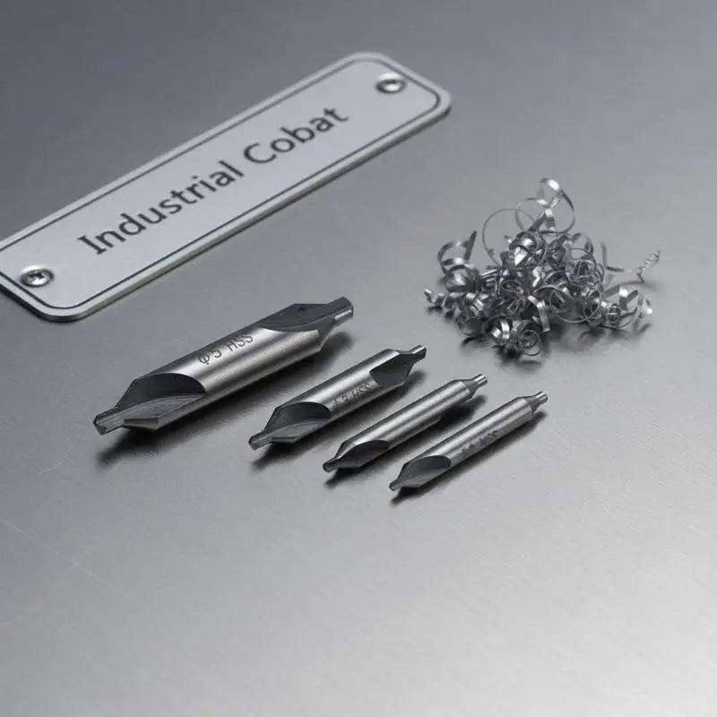 HSS Lathe Center Drill Bits 6-Pc Set – Countersink Tool Kit Center Drill Bit Set Axl