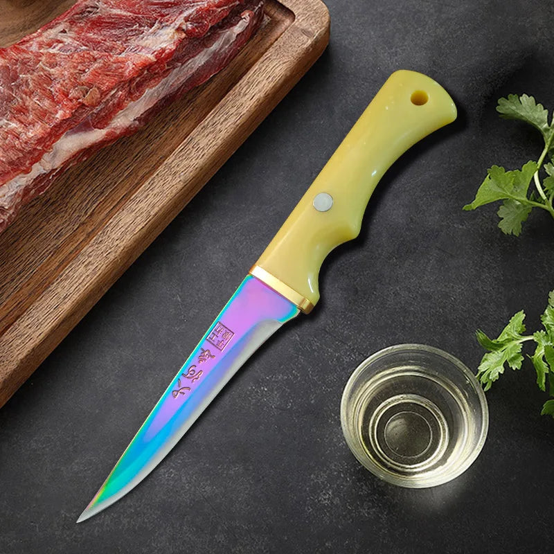 InLeung Stainless Steel Boning Knife – Forged Chef Kitchen Knife Kitchen Knife Axl