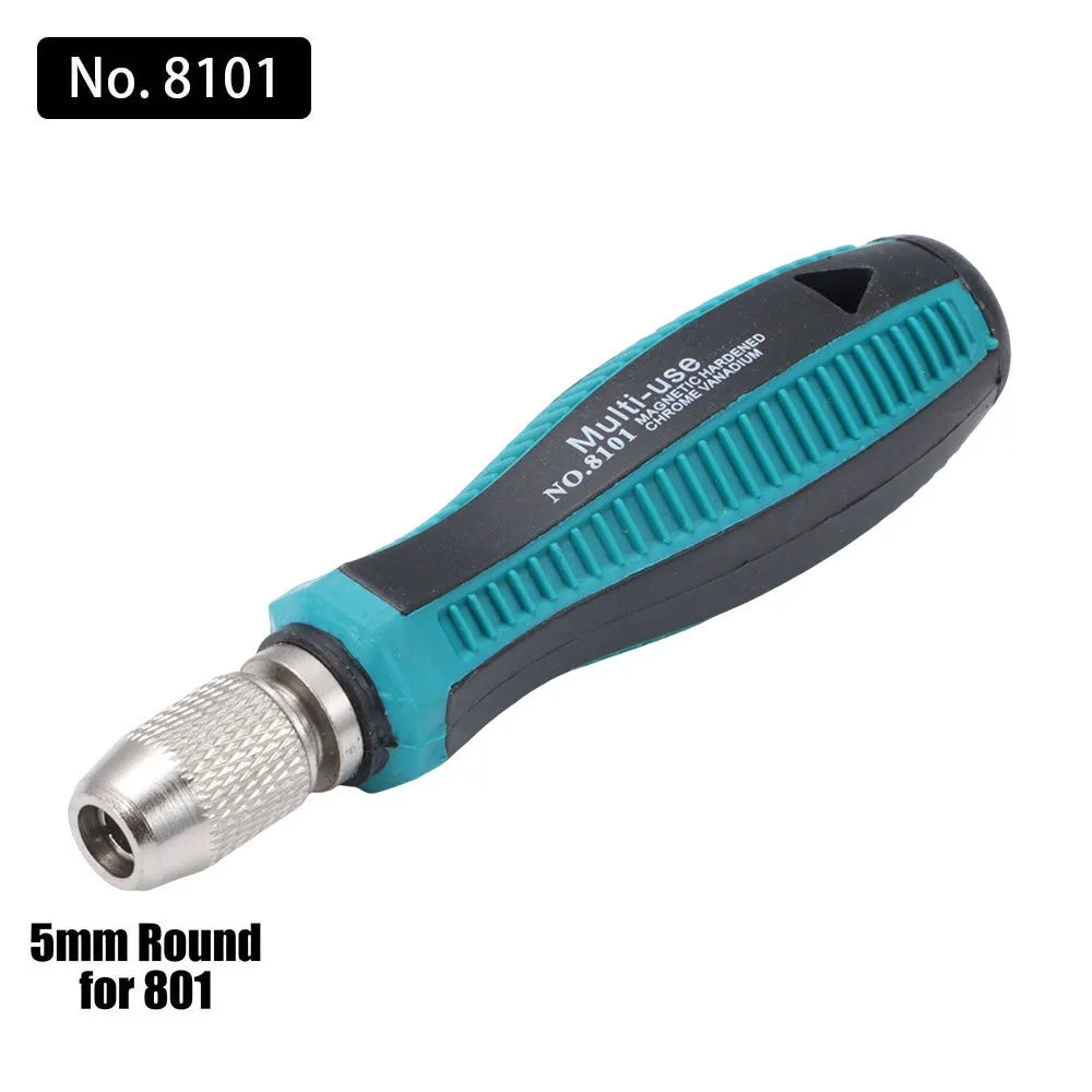 Magnetic Screwdriver Handle & Bit Holder – 6.35mm/4mm/5mm Screwdriver Bit Holder Axl 8101