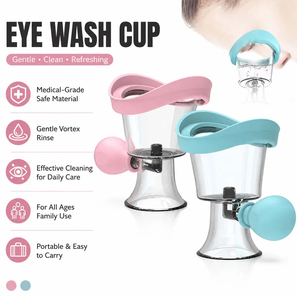 Reusable Silicone Eye Wash Cup – Eye Rinse & Cleansing Cup Eye Wash Cup Axl