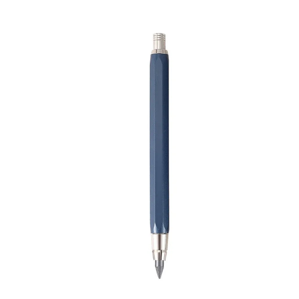 5.6mm Metal Mechanical Pencil with Built-In Sharpener Mechanical Pencil Axl 1PC-Blue
