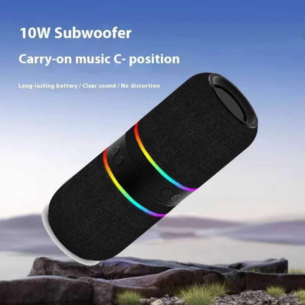 2-in-1 Magnetic Split Bluetooth Speaker – HiFi & RGB Lights Bluetooth Speaker Axl