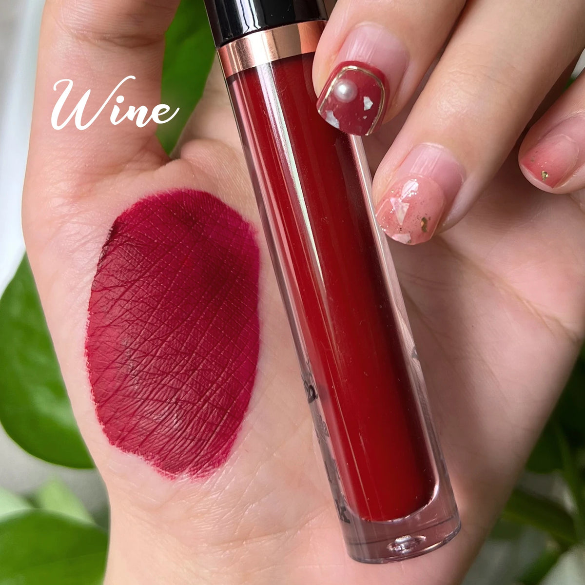 Vegan Moisturizing Lip Gloss – Waterproof Matte Lipstick 8ML