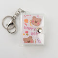 Mini Photo Album Keychain – Holds 20 Photos & Cards Photo Album Keychain Axl 03