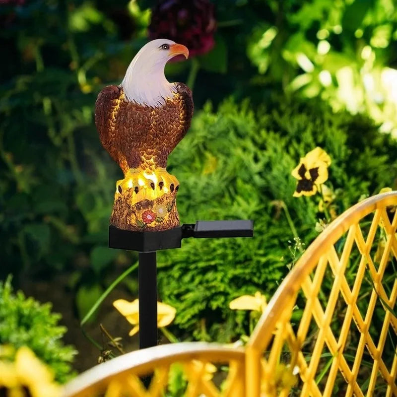 Solar Eagle Garden Statue Light – Waterproof LED Lawn Lamp Solar Garden Light Axl