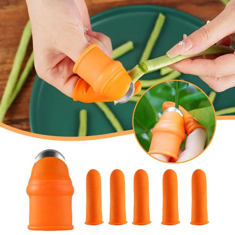 Silicone Thumb Knife – Garden Harvesting & Finger Protector Tool Garden Thumb Knife Axl