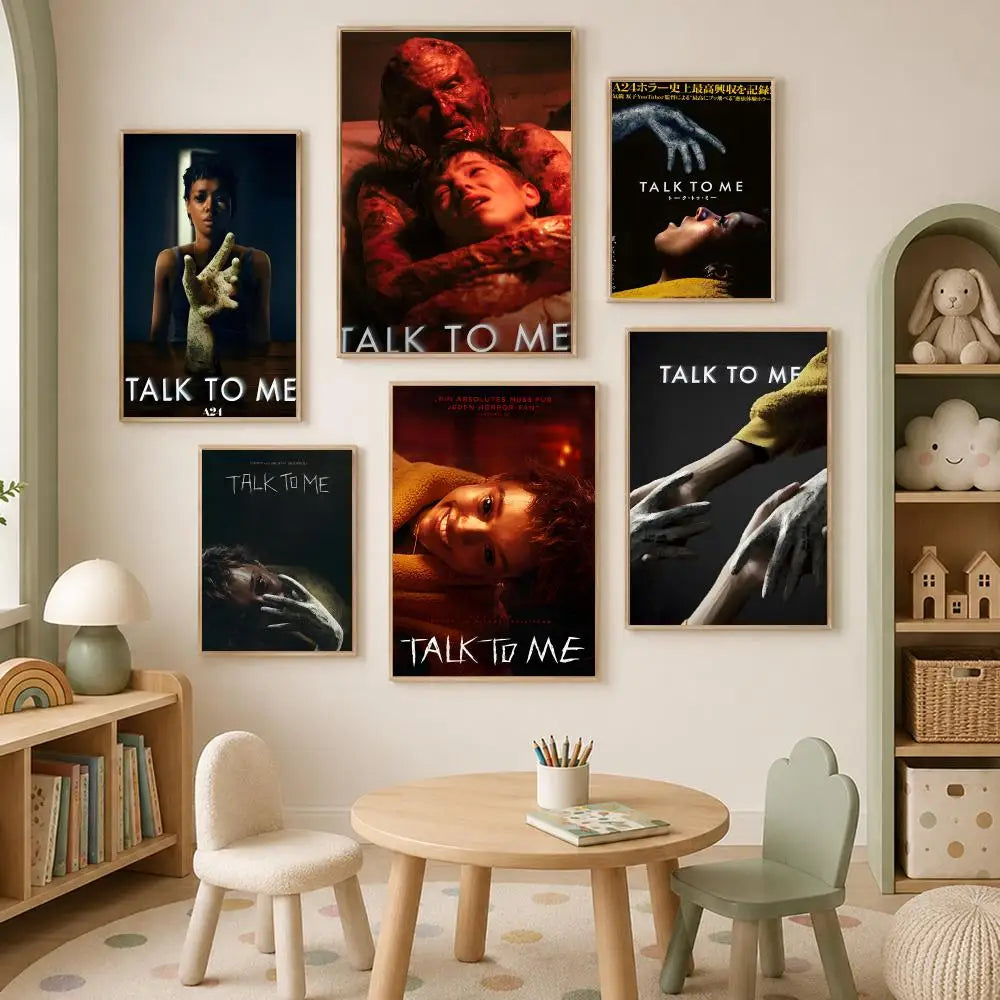 Talk to Me Movie Poster – Self-Stick HD PVC Wall Art Wall Art Poster Axl