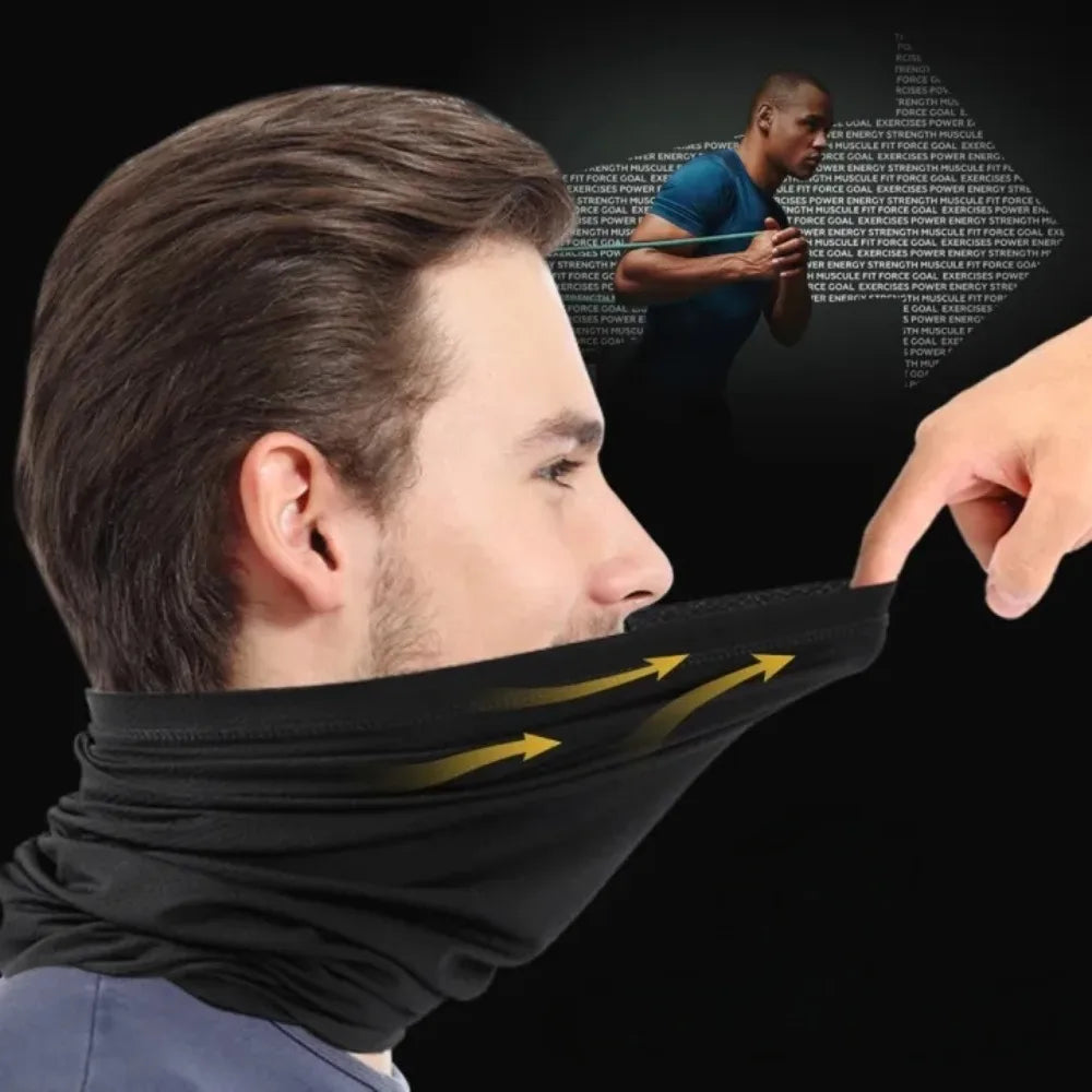Breathable Cycling Face Mask & Neck Gaiter | Outdoor Sport Neck Gaiter Face Mask Axl