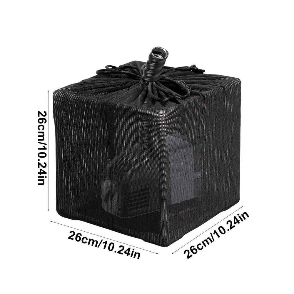 Pump Filter Bag Fine Mesh Drawstring – Pond, Aquarium & Garden Pump Filter Bag Axl Red