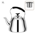 Stainless Steel Whistling Tea Kettle – Gas & Induction 1–3L Whistling Tea Kettle Axl 3L