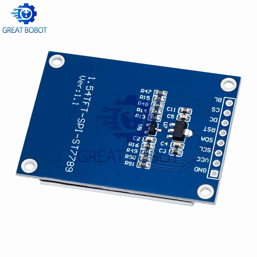1.54" TFT IPS LCD Module 240x240 ST7789 SPI for Arduino TFT LCD Display Module Axl