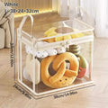 Transparent Doll & Toy Storage Bag – Stackable Dustproof Organizer Toy Storage Organizer Axl White L-38-24-32cm
