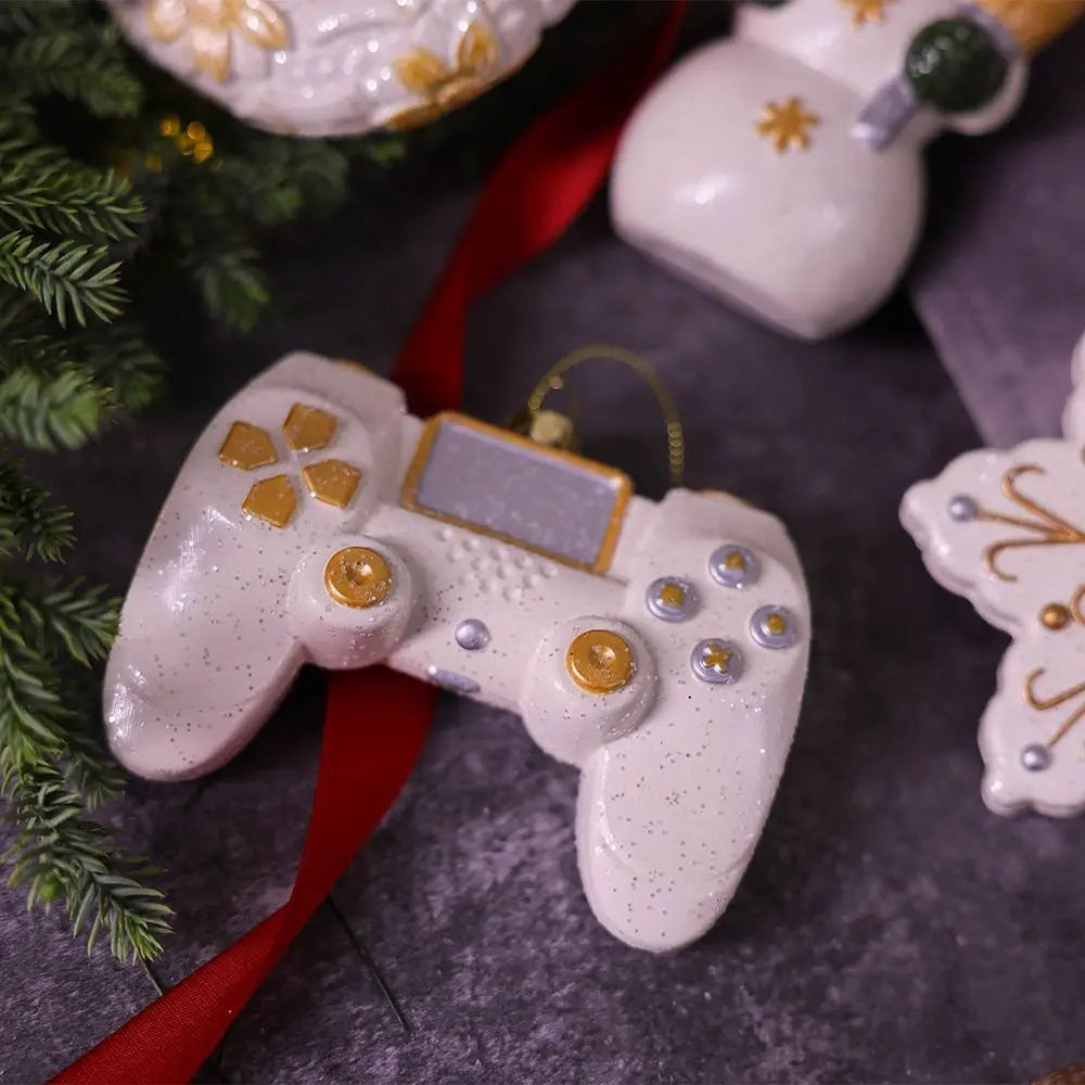 White Christmas Snowman Snowflake Hanging Tree Ornament Christmas Ornament Axl