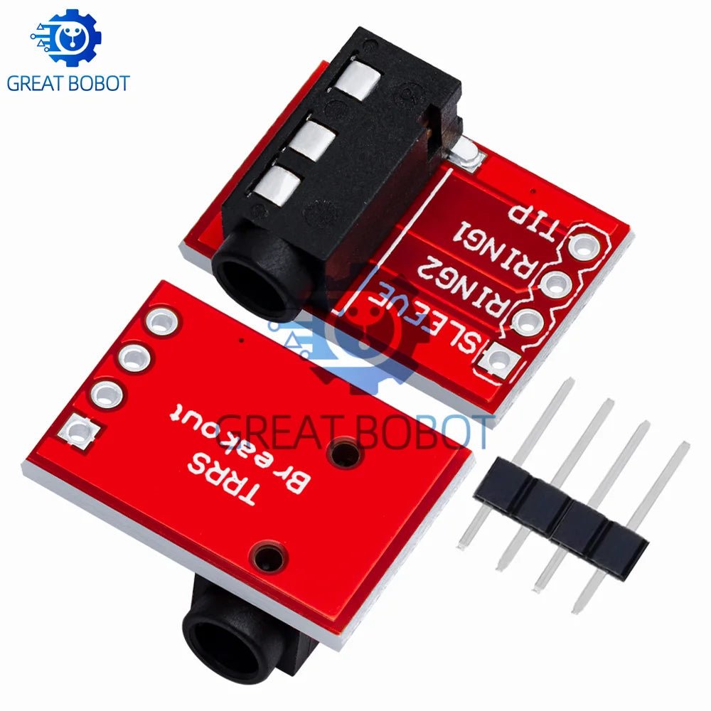 TRRS 3.5mm Jack Breakout Module – Audio & MP3 DIY Audio Breakout Module Axl