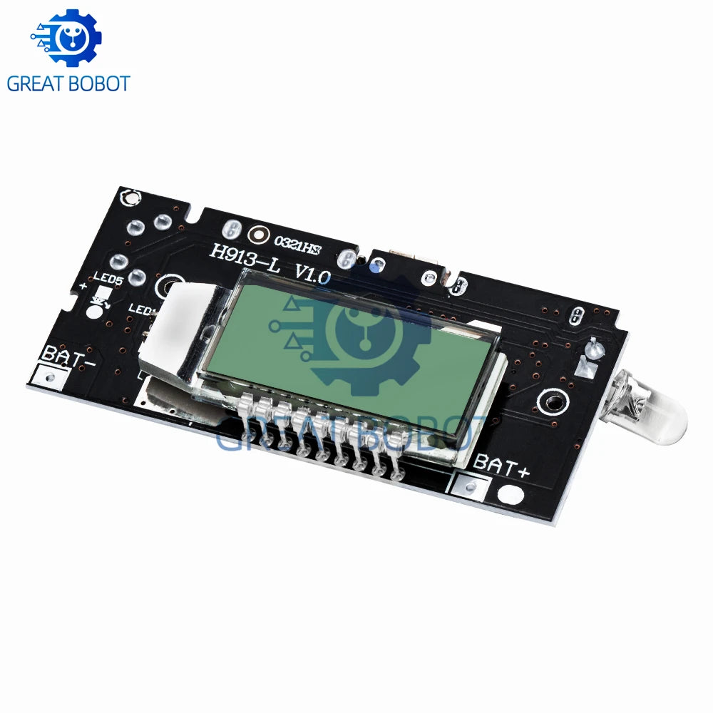 Dual USB Power Bank PCB Module 5V 1A 2.1A | 18650 DIY Power Bank Module Axl
