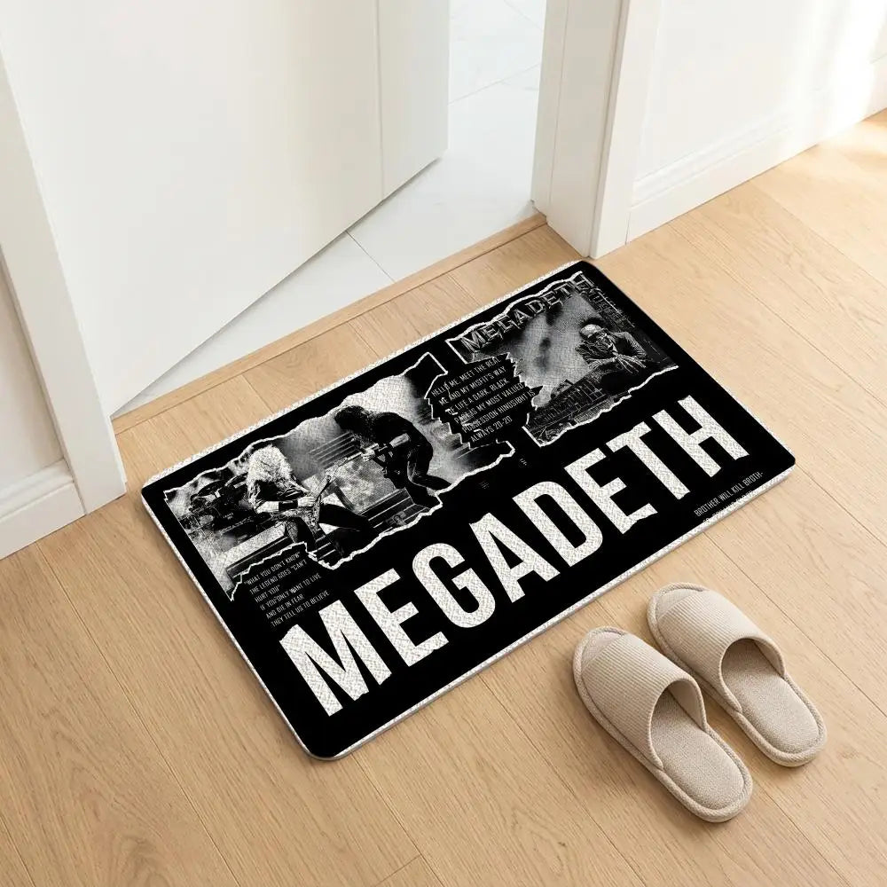 Megadeth Diatomite Bath Mat – Quick Dry Non-Slip Floor Mat Diatomite Bath Mat Axl White4 40x60cm