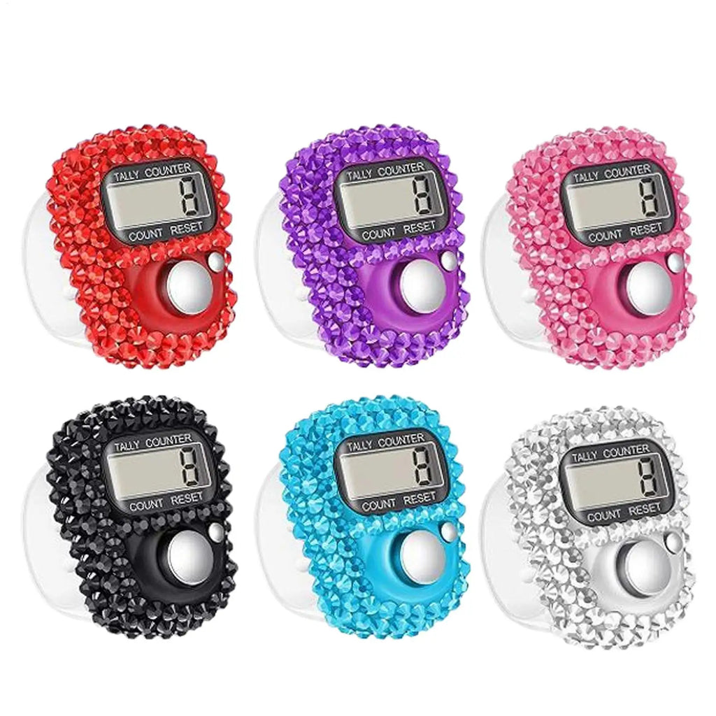 Digital Finger Ring Tally Counter – LCD Tasbih Prayer Clicker Digital Tally Counter Axl