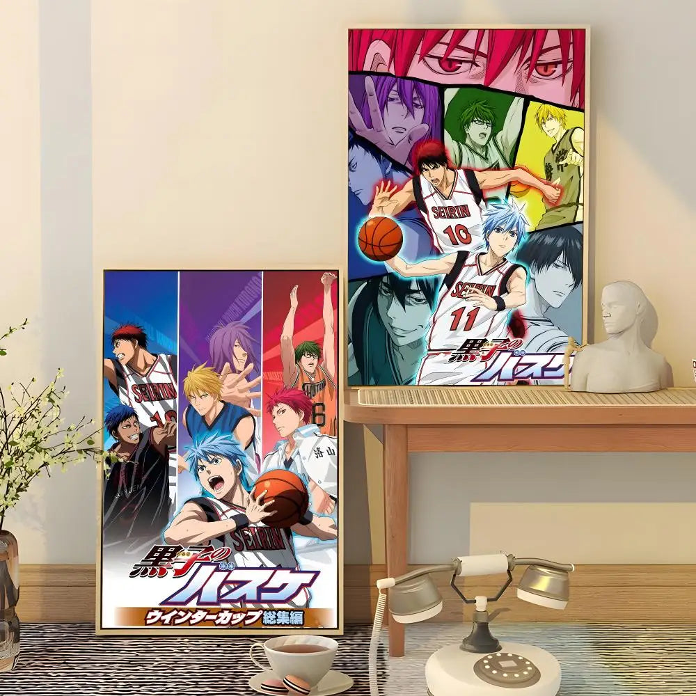 Kuroko no Basket HD Waterproof PVC Poster Stickers Anime Wall Sticker Axl