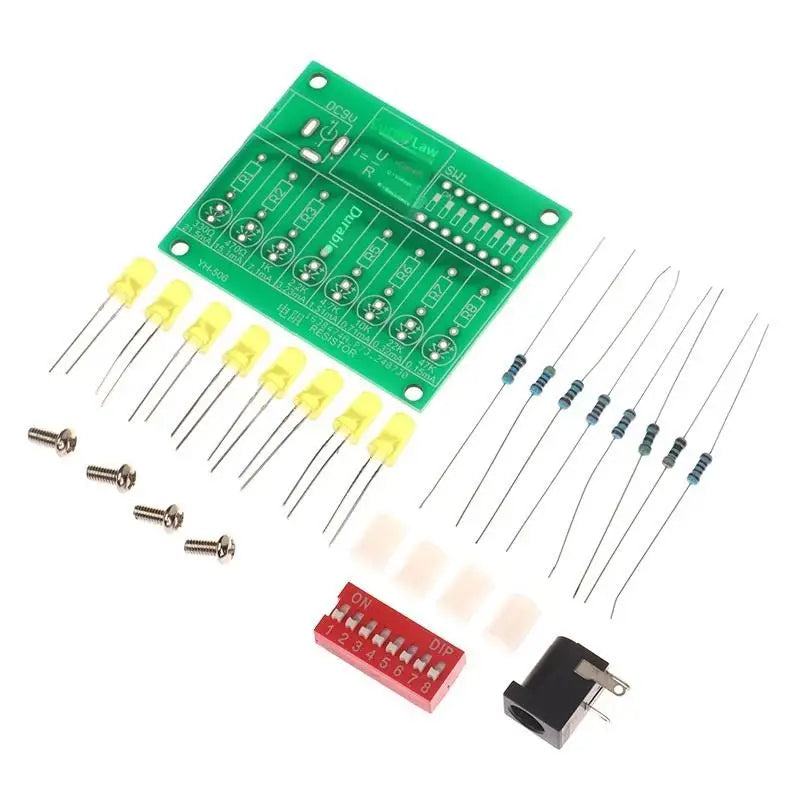Soldering Practice DIY Kit – LED PCB Learning Board for Students Soldering Practice Kit Axl