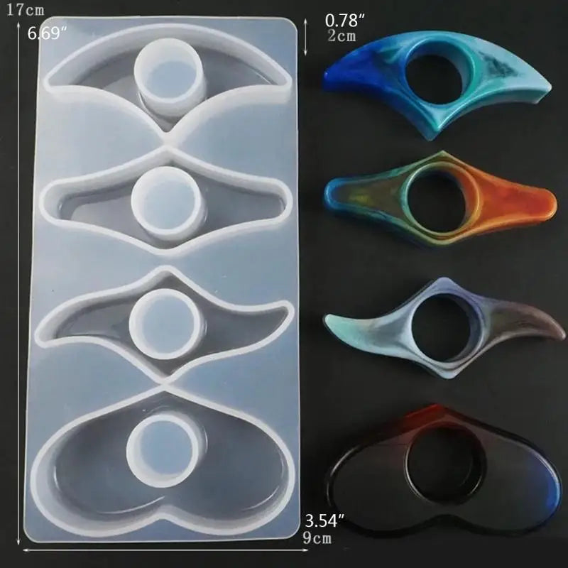 Thumb Bookmark Silicone Mold – Epoxy Resin DIY Craft Tool Resin Craft Mold Axl