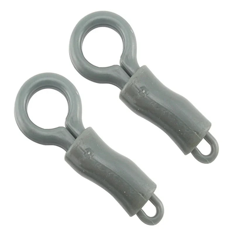 10-Pack Carp Fishing Back Lead Clips with Tubes | ABS Tackle Fishing Lead Clips Axl