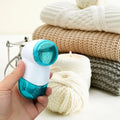 Electric Lint Remover & Fabric Shaver – Portable Defuzzer Fabric Lint Shaver Axl Blue
