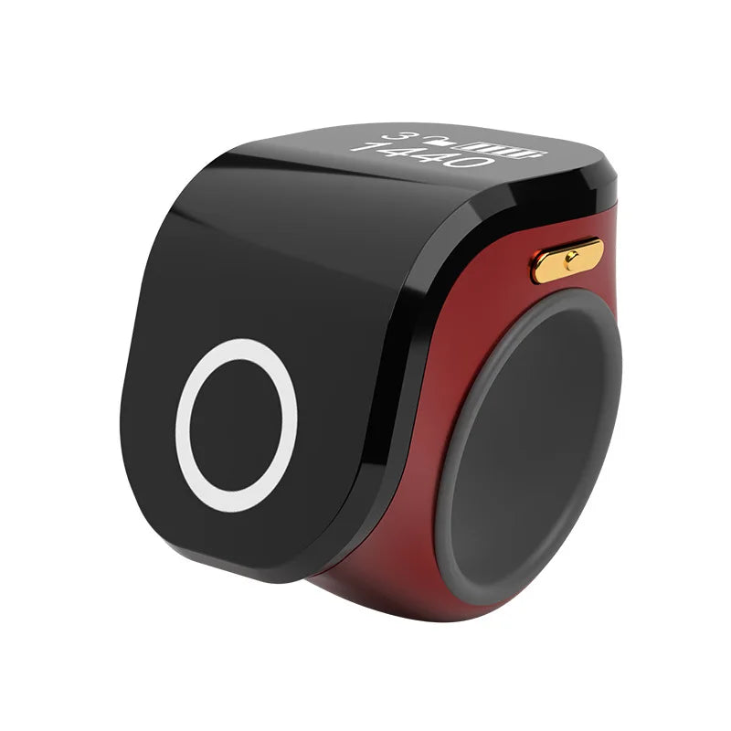 OLED Ring Counter USB-C Charging | Touch-Activated Wearable Wearable Ring Counter Axl 4