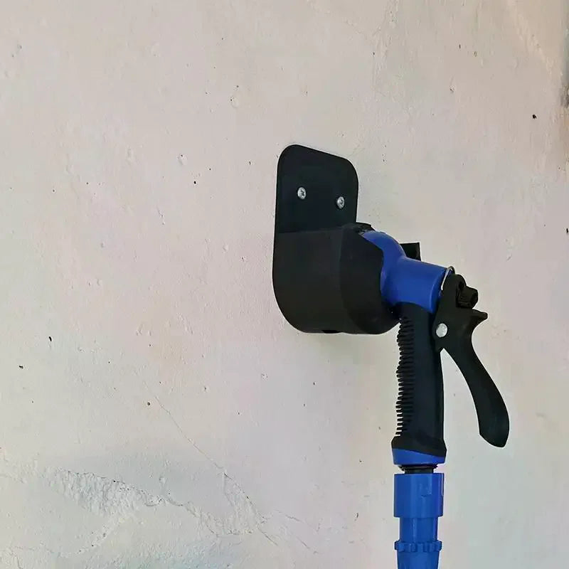Wall Mount Garden Hose Nozzle Bracket with Screws Hose Nozzle Bracket Axl