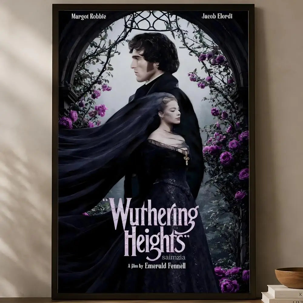 Wuthering Heights Self-Stick HD Wall Art Poster – Waterproof Wall Art Poster Axl White05 15X20cmNoframe