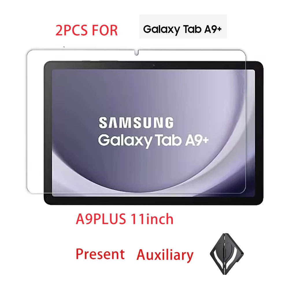 2-Pack Tempered Glass Screen Protector – Samsung Galaxy Tab A9+ Tablet Screen Protector Axl 2PCS FOR A9Plus