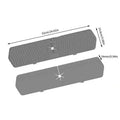 Foldable Silicone Faucet Splash Guard Pad – Sink Drain Tray Sink Splash Guard Axl 61cm Gray