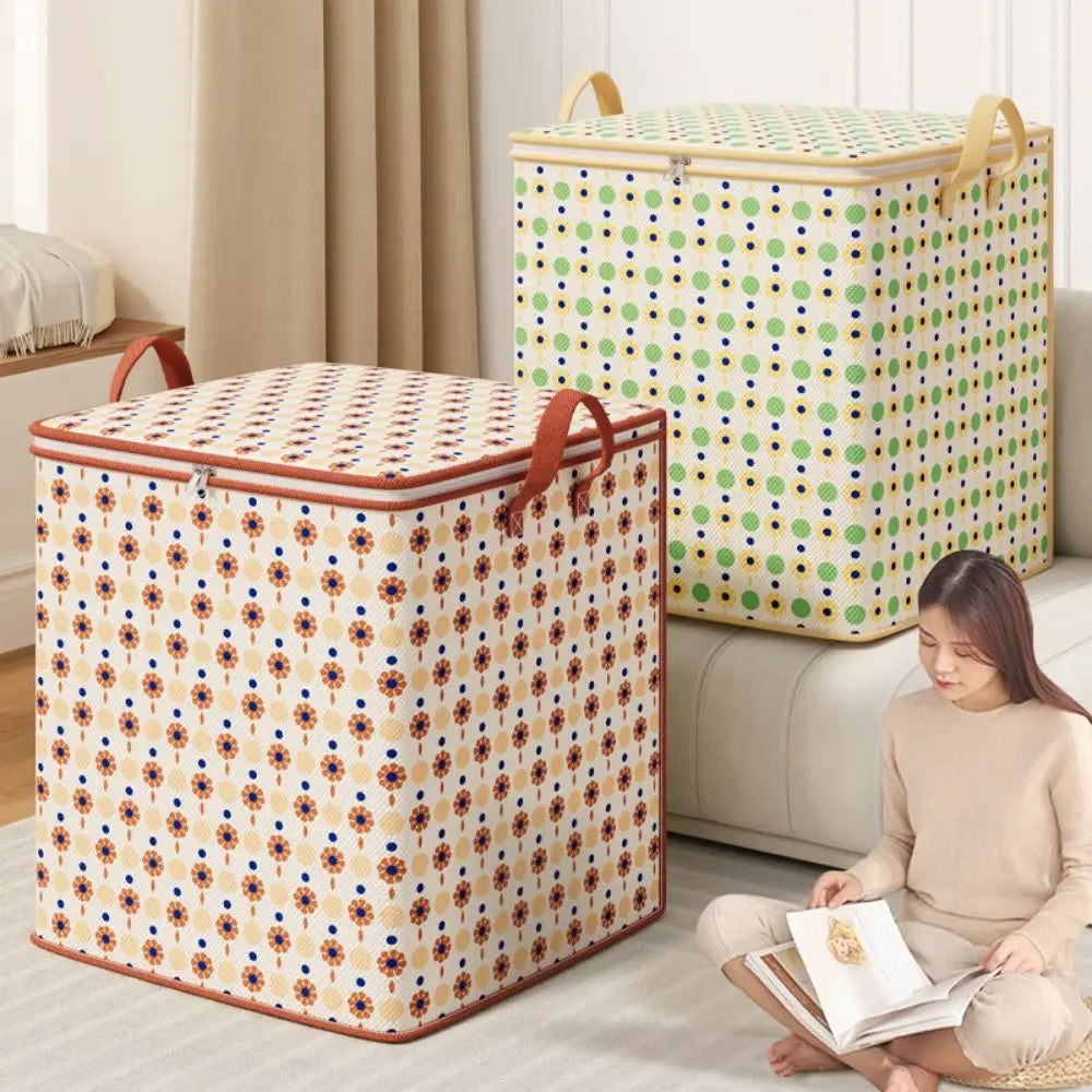 Large Capacity Non-Woven Fabric Storage Bag – Clothes & Quilts Fabric Storage Bag Axl
