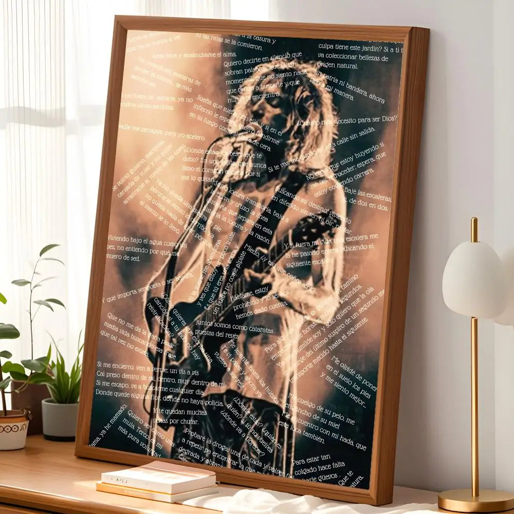 Extremoduro Band HD Self-Stick PVC Wall Art Poster | Waterproof Wall Art Poster Axl