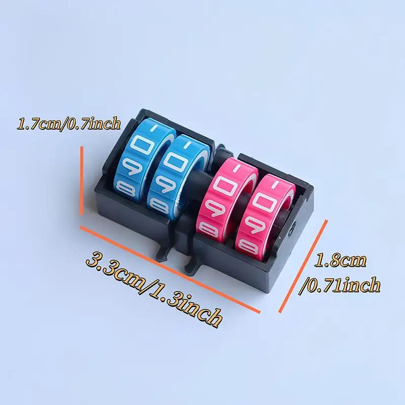 4-Digit Portable Digital Score Keeper Adjustable Wheel Digital Score Keeper Axl