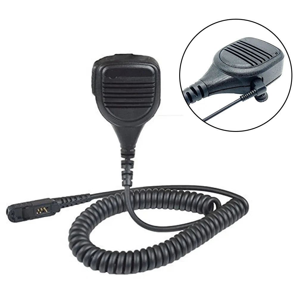 PTT Speaker Mic for XPR3300 XPR3500 – IMPRES Sound Tech PTT Speaker Microphone Axl