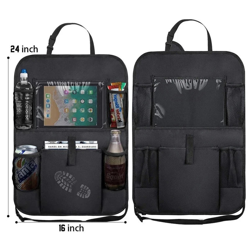 Car Backseat Organizer with Tablet Holder & Storage Pockets Car Seat Organizer Axl Regular 1pc