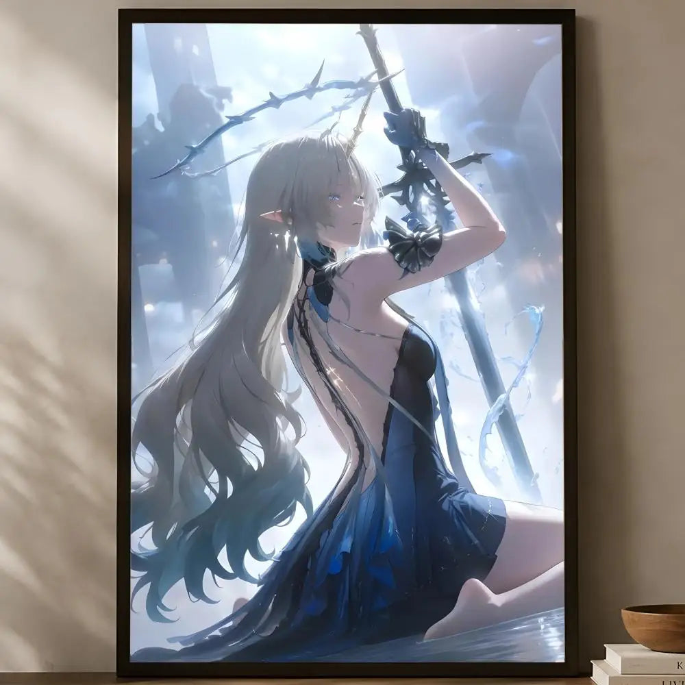 Wuthering Waves HD PVC Wall Poster – Self-Stick & Waterproof Wall Art Poster Axl