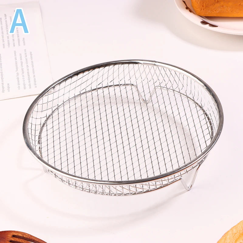 Stackable Stainless Steel Air Fryer & BBQ Grilling Rack Grilling Rack Axl A