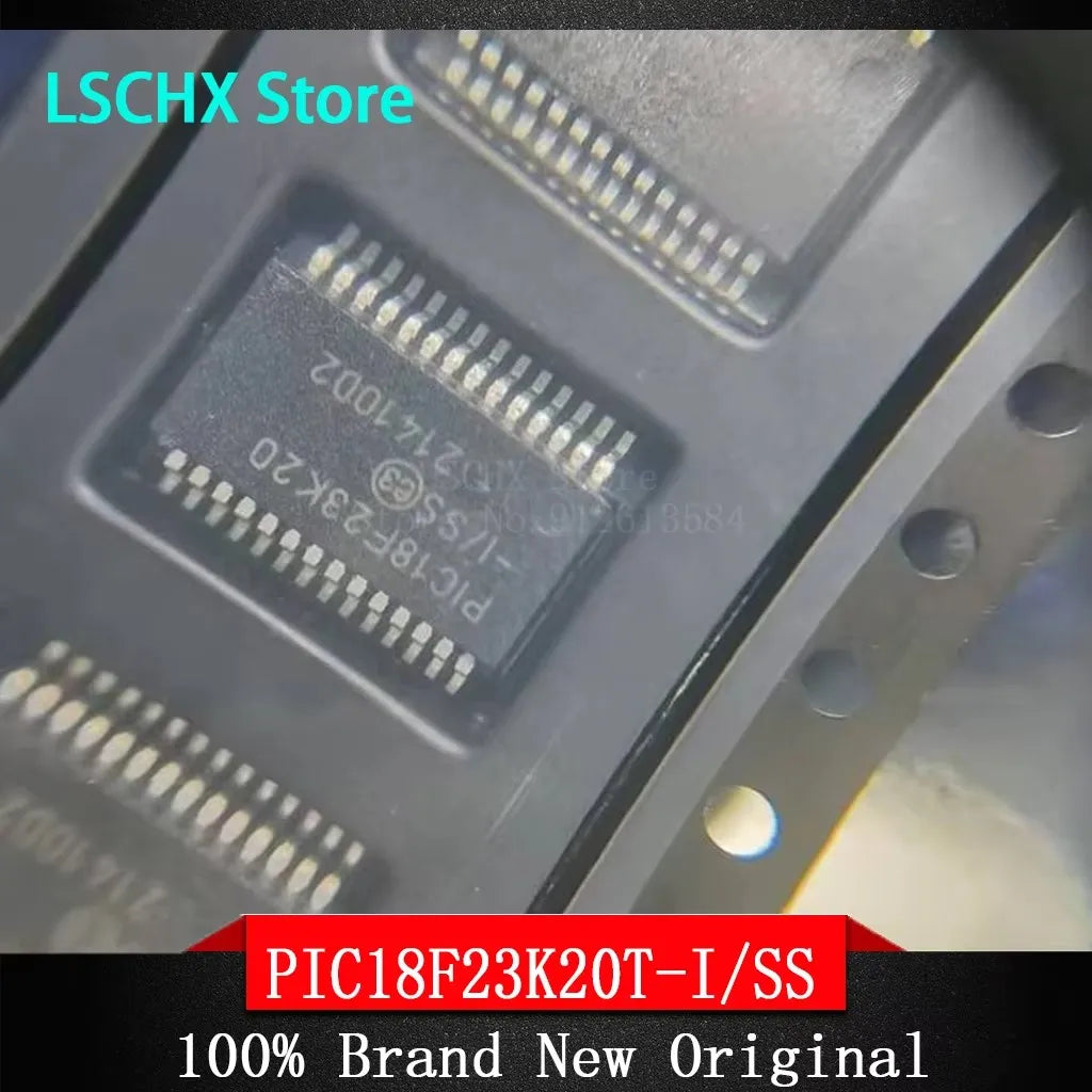 5-Pack PIC Microcontroller ICs – PIC10F, PIC16F & PIC18F MCUs Microcontroller IC Pack Axl