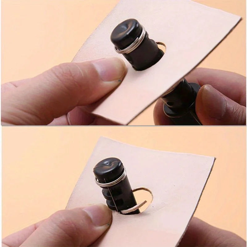 Leather Lace Maker Strip Cutter DIY Craft Tool – 3 Blades Leather Craft Cutter Axl