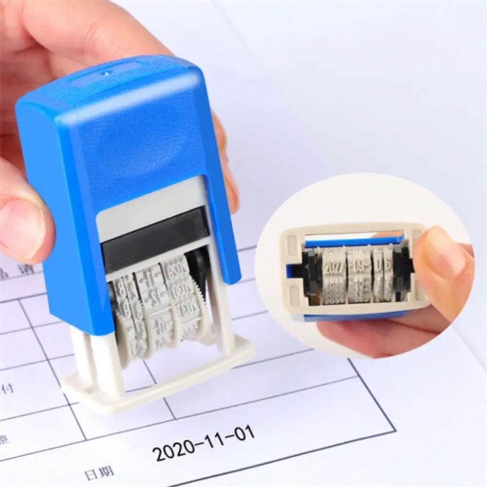 Self-Inking Date Wheel Stamp 4mm – DIY Date Stamp 2018–2030 Date Wheel Stamp Axl